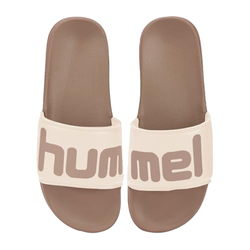 Image of hummel CHUNK MEN SLIDERS Comfortable Cushioned Sole Arch Support Durable Lightweight Flexible Trendy Style Flip flops and Slippers Slides for Men Daily use Chappal