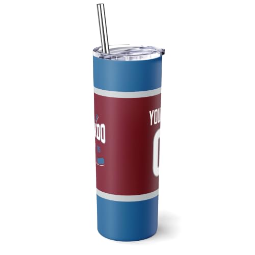 Image of ANTKING Colorado Tumbler 20oz Travel Mug Custom Name Number Gifts | Stainless Steel Insulated Coffee Cup for Men Women