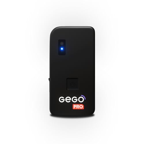 GEGO PRO – GPS Luggage Tracker Designed for Travel, Real-Time Global Tracking for Bags & Gear, Bag-Opening Alert, Worldwide Coverage, 4G LTE Connectivity, No BT Limits (Subscription Required)