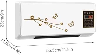 Multifuntional Wall Air Conditioner Fan 2-in-1 Wall Mounted Air Conditioner Heating Fan Portable New Ac and Heater Combo Unit Smart Air Conditioner Fan Heater For Home Office Bedroom