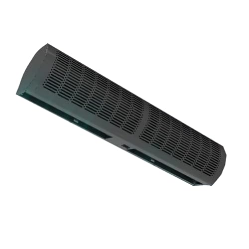 JTPMYFT Máquina de Cortina de Aire Negra de 23 Pulgadas, 35 Pulgadas y 39 Pulgadas for Puerta de Almacenamiento en frío de supermercado, máquina de Cortina de Aire con Viento Natural(90cm)