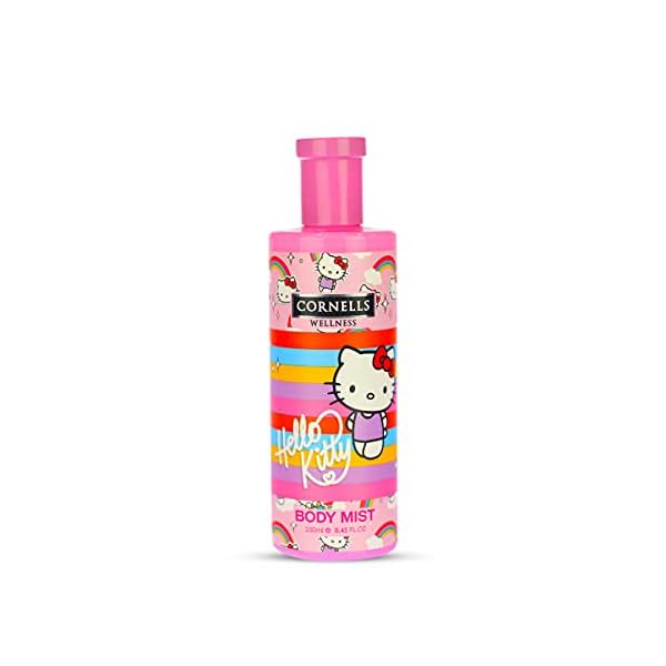 Cornells Wellness Hello Kitty Cartoon Body Mist 250ML for Kids