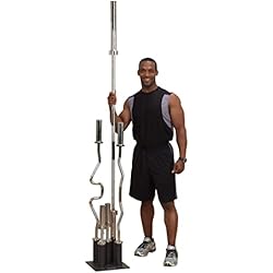 Barra Olimpica Casera Body-Solid - Soporte Vertical para Barras olímpicas