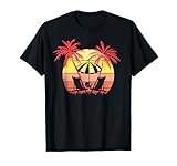 Hot Tropical Summer Sunset Retro Beach Designs