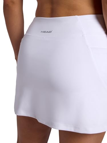 Head Women's Crosscourt Mesh Panel Skort, Standard Fit, 13” Inseam, Built-in Compression Shorts with Pockets - Image 7