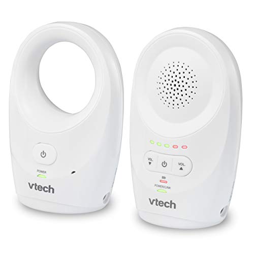 Image of VTech DM1111, Enhanced Range Digital Audio Baby Monitor, 1 Parent Unit, White