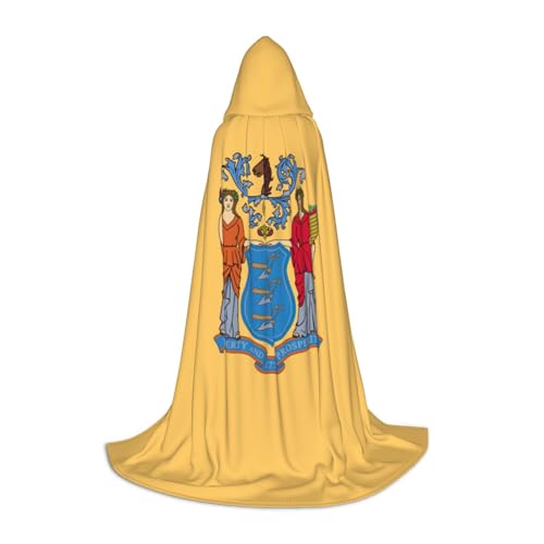 Cape d'Halloween avec capuche profonde pour costume de magicien