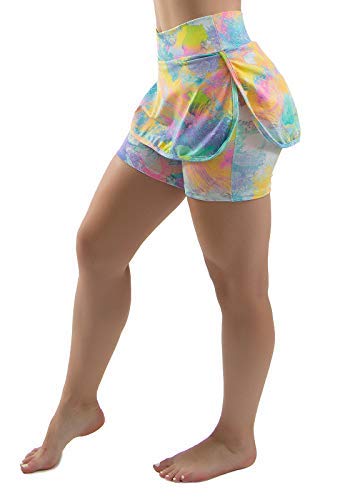 Kit 2 Short Saia Akira Fitness (Tie Dye/Tie Dye, M)