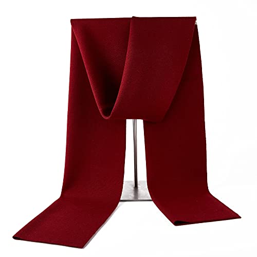 Glen Mila Mens Classic Winter Scarf Cashmere Winter Scarves Long Plain Fashion Formal Soft Scarf For Men thumb #1