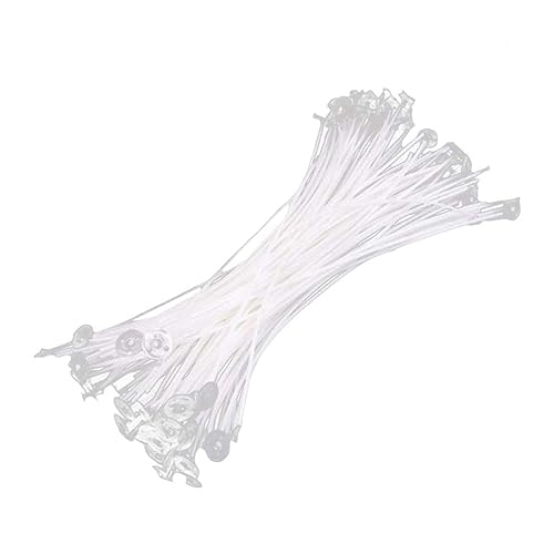 100 pzas Mechas de Algodón para Velas Pre enceradas