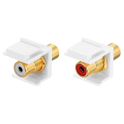 Conector RCA coaxial MECCANIXITY, pack 2 piezas miniatura 1
