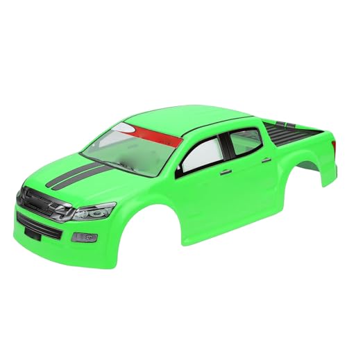 Coque de voiture RC 1/10 carrosserie verte en PVC haute finition
