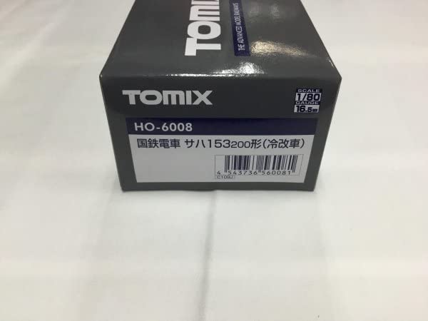 新品未使用TOMIX HOゲージ サハ153 200形 冷改車 HO-6008 TOMIX [HO-266] 国鉄 サハ153-200形電車（冷改車） (1:80 16.5mm