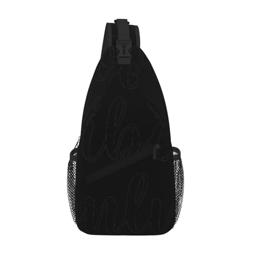 Sac à dos tendance homme léger avec bandoulière poitrine imprimé casual