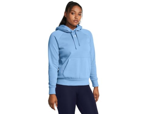 Sweatshirt à Capuche Under Armour Rival Fleece Sport Femme Coton XS Bleu