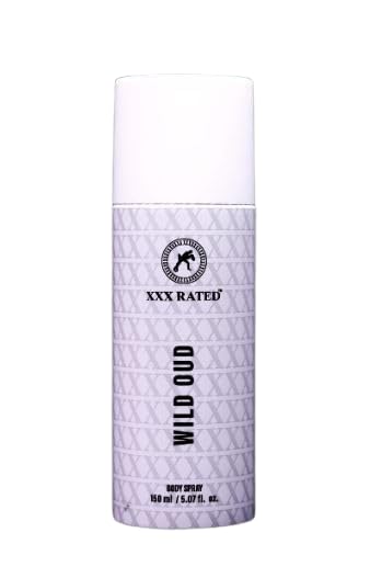 XXX Rated Wild Oud Body Spray for Men, 150 ml