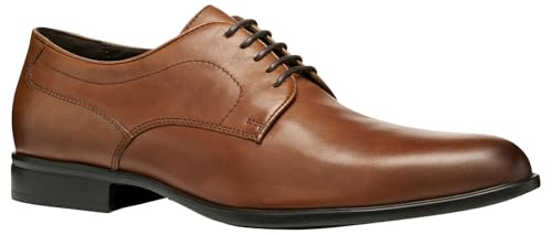 Geox Men's U Iacopo Oxford, brown, 10.5