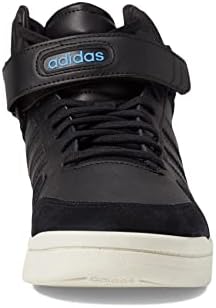 adidas Men's Postmove Mid Basketball Shoe, Black/Black/Pulse Blue, 10 | Image 5
