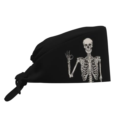Image of Breathable Working Cap with Adjustable Sweatband Scrub Cap for Men /Women | Breathable Working Cap with Adjustable Sweatband Scrub Cap for Men /Women