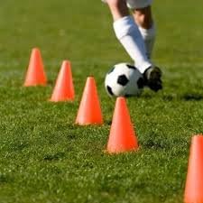 Tool Zone Sport Plastic Training Cone Marker 9 inch. (Orange)