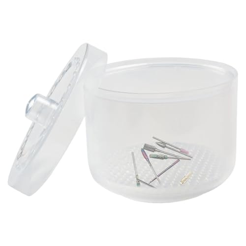 Esterilizador de herramientas de manicura - Estuche de esterilización,Bandeja de limpieza portátil de doble filtro para accesorios de manicura de viaje, mechas y pinzas