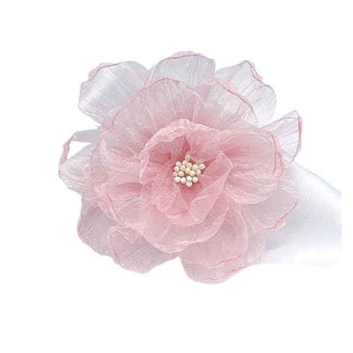 Broche à fleurs en tissu idée cadeau bijoux pour vêtements et sacs de femmes