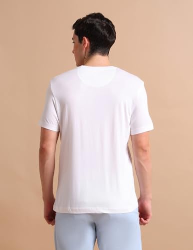 Image of U.S. Polo ASSN. Brand Printed Cotton T-Shirts for Men - Breathable & Comfortable, Half Sleeves Mens Casual T Shirts