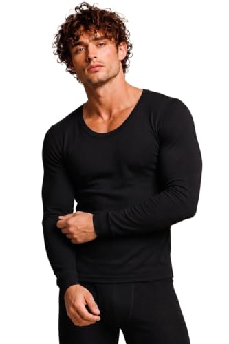 Image of Van Heusen Men Warmtech Thermal Top - Low Neck, Ultra Soft, Extra Warm