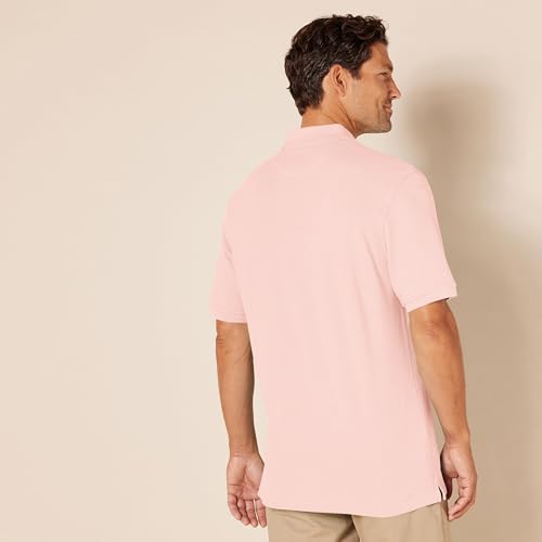 Image of Amazon Essentials Men's Regular-Fit Short Sleeve Cotton Pique Polo Shirt (Available in Big & Tall)