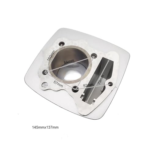 Cilindro CB145 con pistón y juntas para motor de moto de 150cc 6