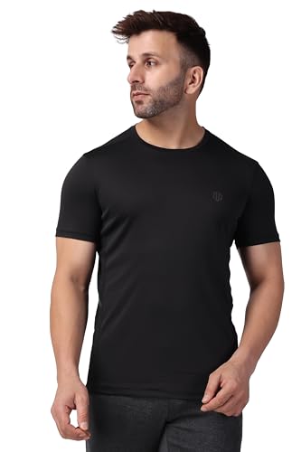 Image of Men's Athletic Crew Neck T-Shirt - Moisture-Wicking Gym & Casual Workout Shirt