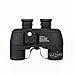 10x50 Navigation Compass Telescope Waterproof and Fog Proof ED Telescope High Definition and High Magnification Distance Measuring Binoculars(Black Compass)