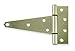 4-1/4" x 1-13/16" Steel Tee Hinge with 4 Holes per Leaf, Zinc Finish, 1 EA
