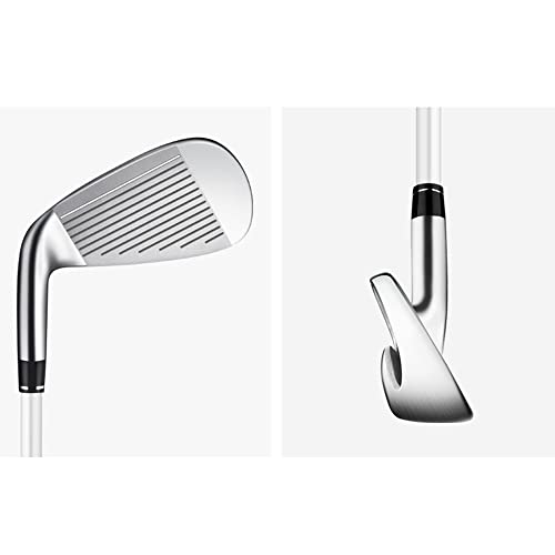 Praworęczny zestaw żelazek do golfa # 6-9 P-S Wedge, Ladies Flex Shaft Steel Graphite Option, 30-54 stopni Loft z piłką i trójnikiem dla kobiet szukających kontroli i odległości
