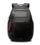 Arctic Hunter Mochila de viagem masculina 35L RFID bolso antirroubo 15,6 polegadas bolsa para laptop 7 bolsos com zíper resistente à água alça de borracha ergonômica leve para viagens de faculdade no