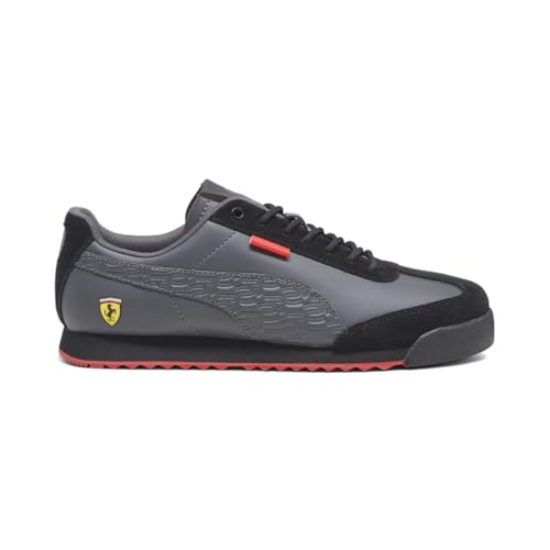 PUMA Mens Scuderia Ferrari Roma Via Lace Up Sneakers Shoes Casual - Grey