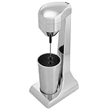 Qussse 100W Milchshake Maker, Getränkemixer Milchshaker mit 500ml Becher Drink mixer Elektrischer...