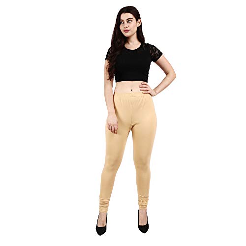 Image of Women's Plus Size Relaxed Fit Cotton Leggings - Multicolor Delights for Comfort and Style (Multicolor