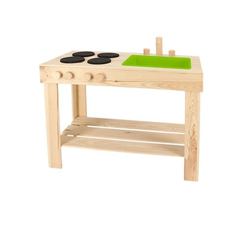 Pflanzen Kölle Outdoorküche für Kinder, Holz, ca. 72 x 78 x 41 cm