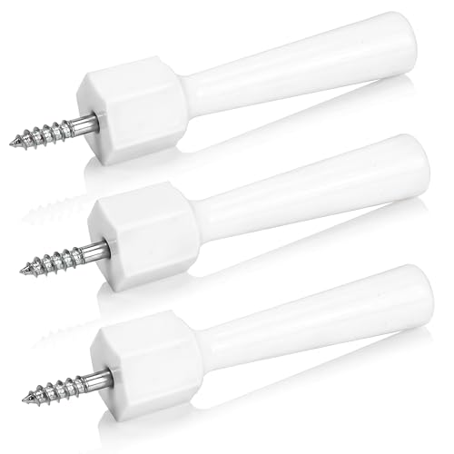 Mommys Helper Pack of 3 Soft Jamb Door Stops Blister, White