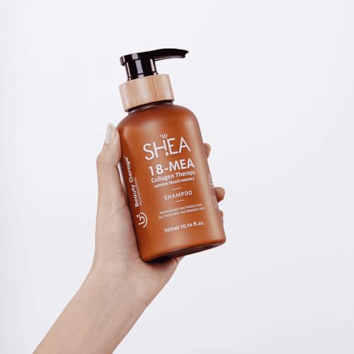 Image of Beauty Garage Shea 18-Mea Collagen Therapy Shampoo 300ml