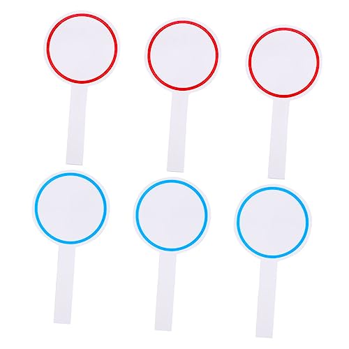 18 piezas pizarras blancas de mano para voting y scoring miniatura 1