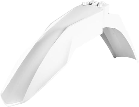 Polisport Motocross MX Front Fender for GasGas EC/EC-F/MC/MC-F 2021-23 Dirt Bike OEM Quality, Durable, Flexible & Perfect Fit White