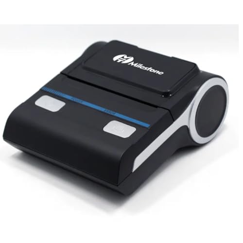Image of P8001 3 inch 80mm Thermal Bluetooth Printer for Small Bussines, Restaurant Zomato KOT, Shopping Mall, Mini Market - Thermal Printer (P8001)