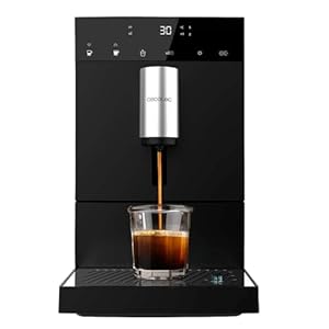 Cecotec Cafetera Superautomática Compacta Cremmaet Compact, 19 Bares, Sistema Thermoblock, Grano Recién Molido Con Plug&play, Depósito 150gr Café Con Molinillo, 1,1 L Agua