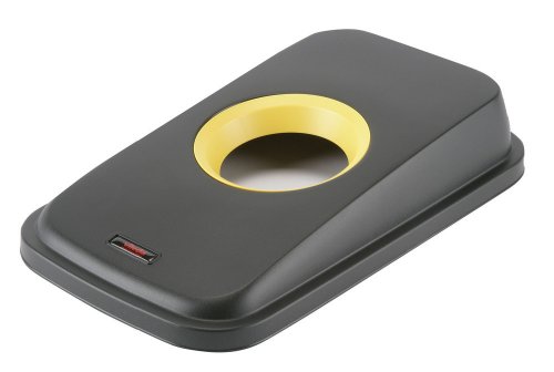 Vileda 234683 - Coperchio Per Contenitore Riciclaggio Lattine 29X49X9Cm, Giallo