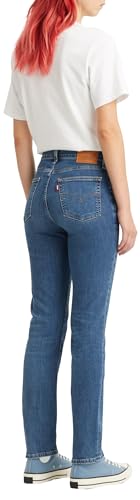 Levi's Damen 724 High Rise Straight Jean, Blue Wave Mid, 25W / 30L – Ansicht 7
