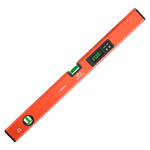 Herramienta de nivelación con pantalla digital niveles de burbuja iluminados de aluminio de alta