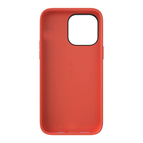 Speck iPhone 14 Pro Max Case - Slim, Drop Protection, Scratch Resistant, Soft Touch for 6.7 inch iPhone 14 Pro Max - Dual Layer CandyShell Pro, Spring Purple/Energy Red by Speck - Used condition - Image 9
