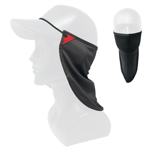 CoolNES - UV Sun Protection Neck Drape Adjustable Multifunctional 2 in 1 Face Covering for Outdoor Fishing - Unisex
